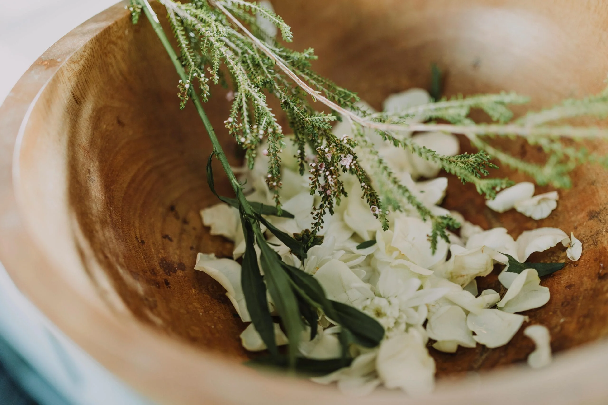 Botanical bath for Mujer Raíz.